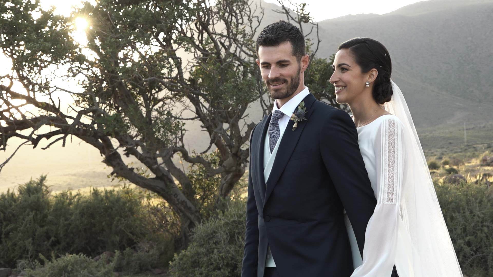 Pareja de boda en Almería